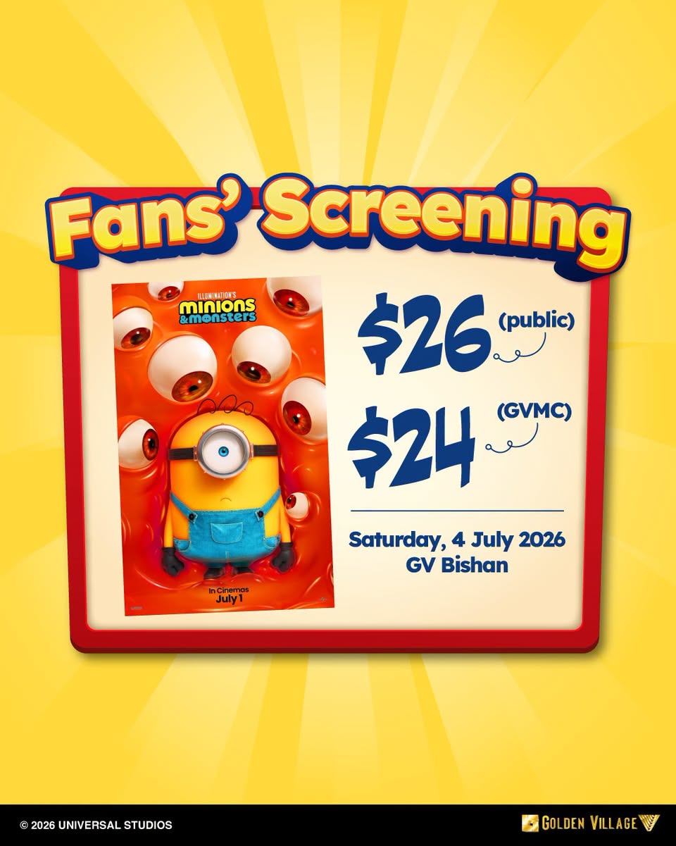 Minions & Monsters Fans' Screening poster