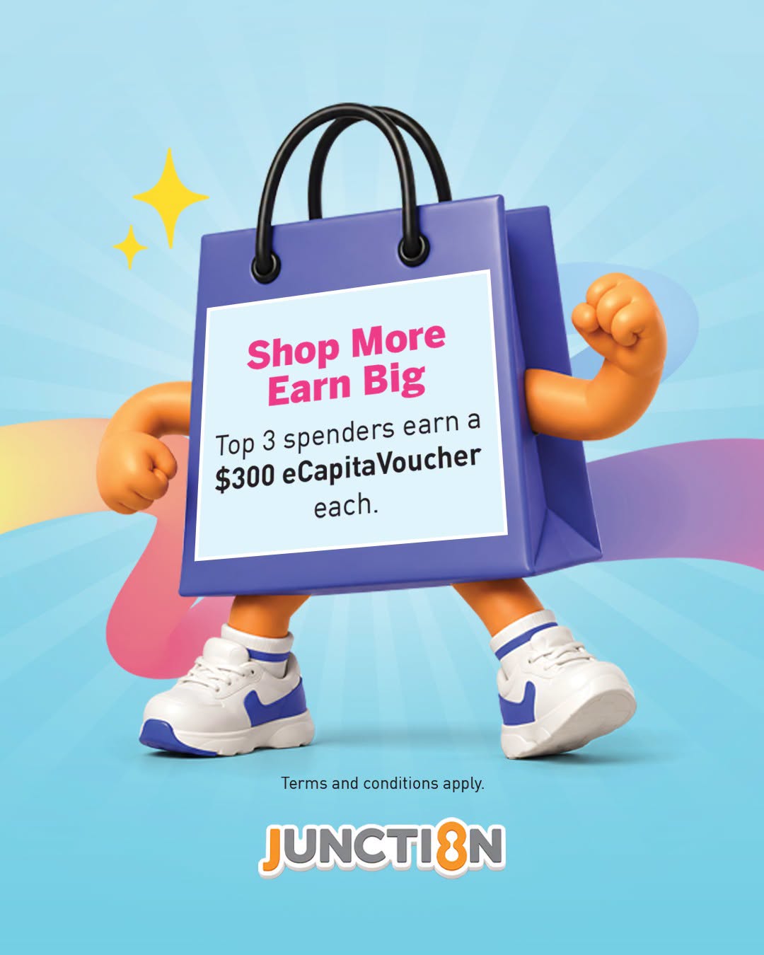 Junction 8 Shop More Earn Big promotion