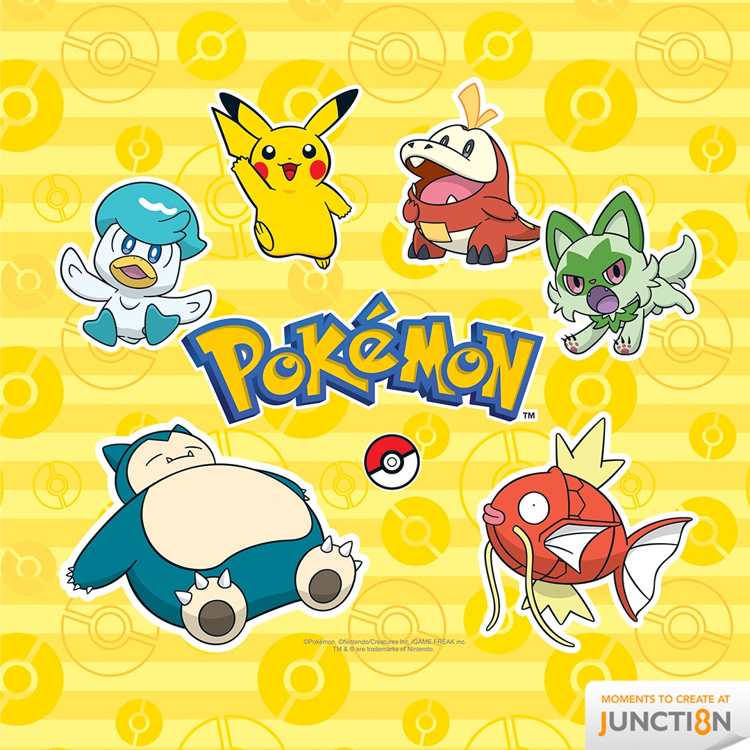 Detailed Pokémon collectible figurines on display.