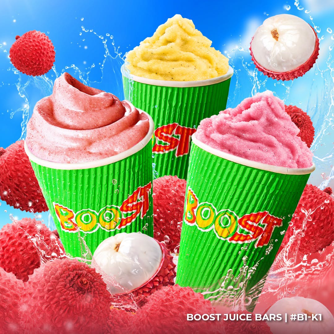 BOOST Juice Bars Lychee Drinks