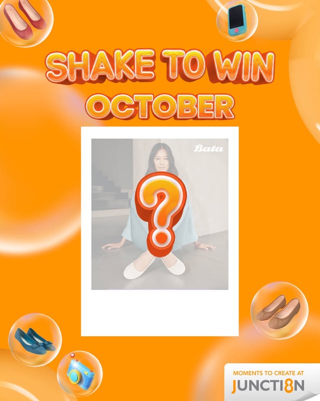 Don't miss out on the Shake To Win event at Junction 8