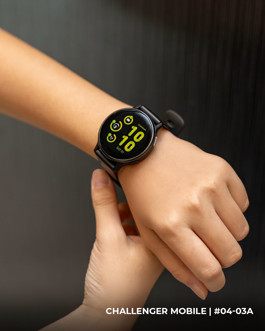 Garmin Vivoactive 5 GPS Smartwatch display at Challenger MOBILE Junction 8