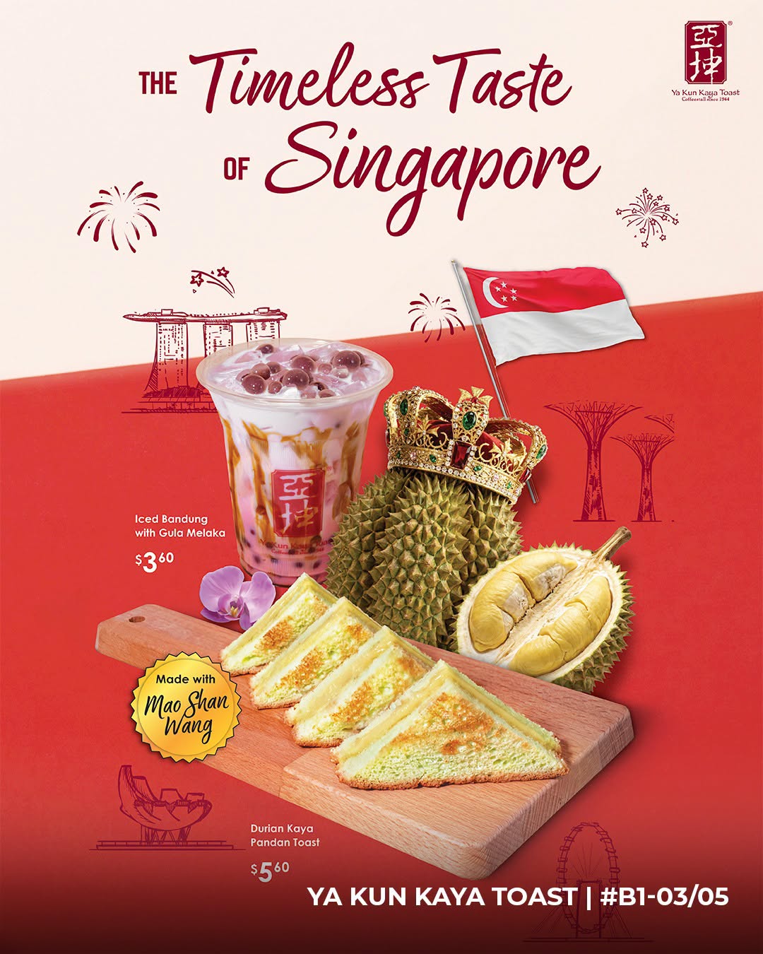 Ya Kun Kaya Toast Timeless Taste of Singapore promotion