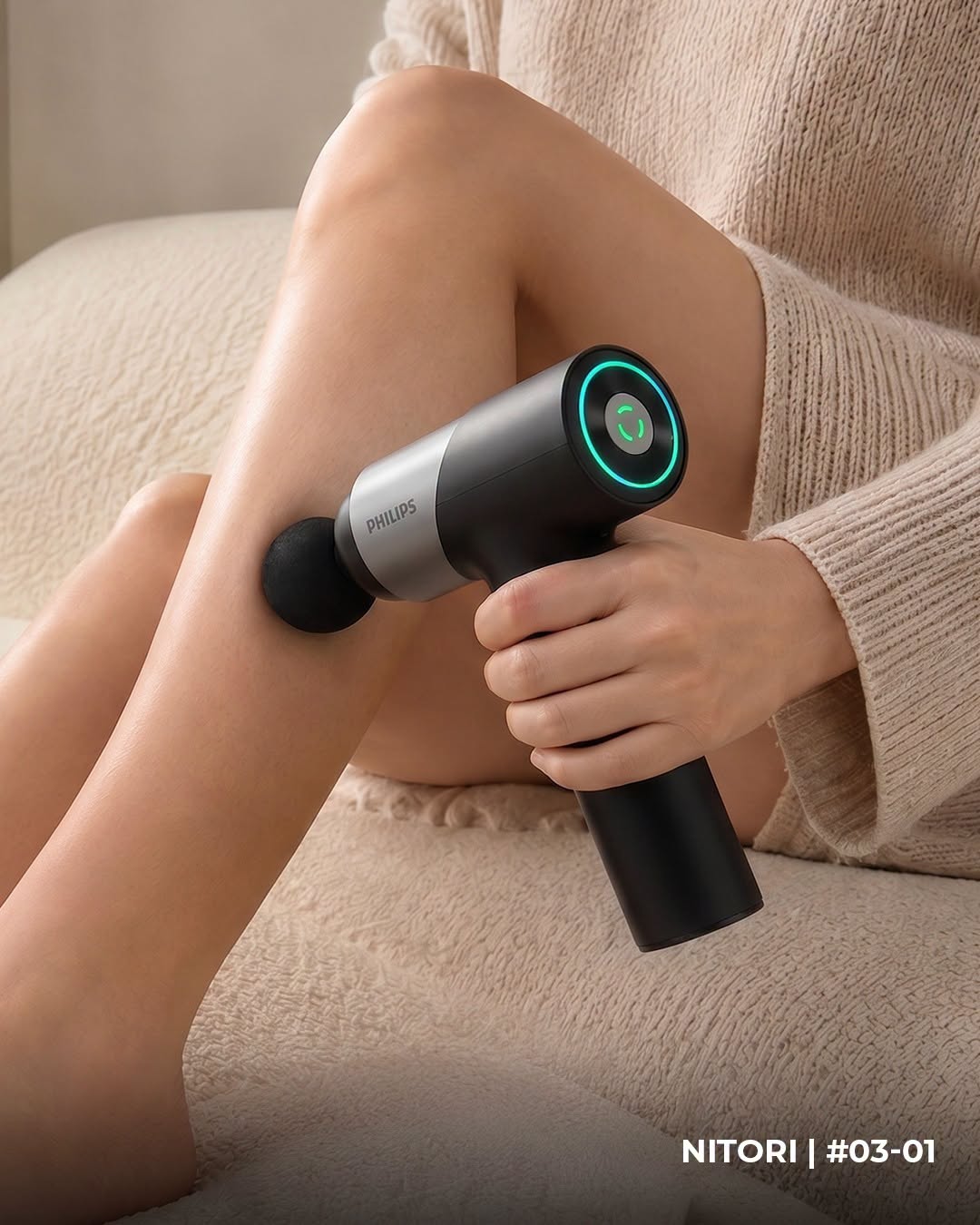 Philips massage gun at Nitori Junction 8