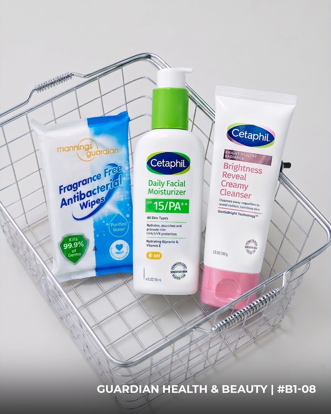Cetaphil and Mannings Guardian products at Guardian Health and Beauty Junction 8