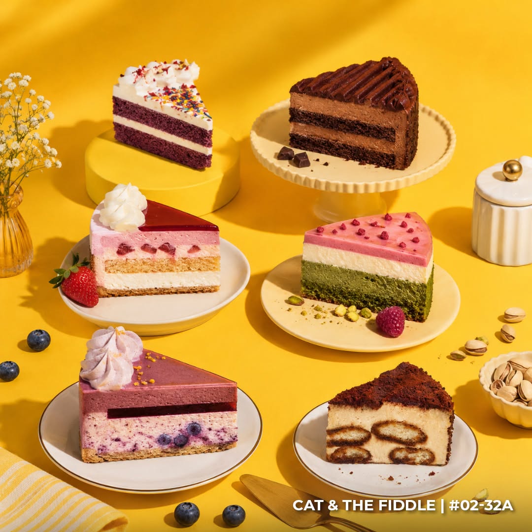Cat & the Fiddle cheesecakes