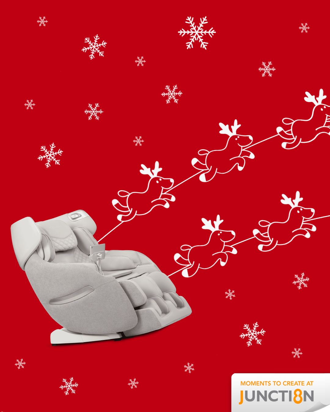 Ogawa Genix 3 Hybrid Massage Chair in a home setting