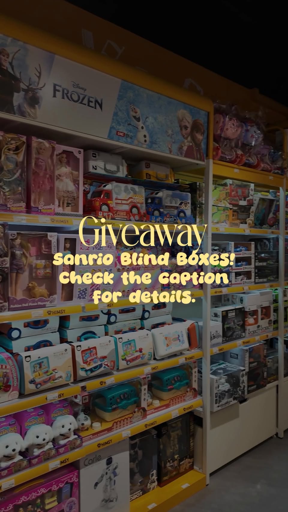 Whimsy World Sanrio Blind Boxes giveaway at Junction 8 #02-16