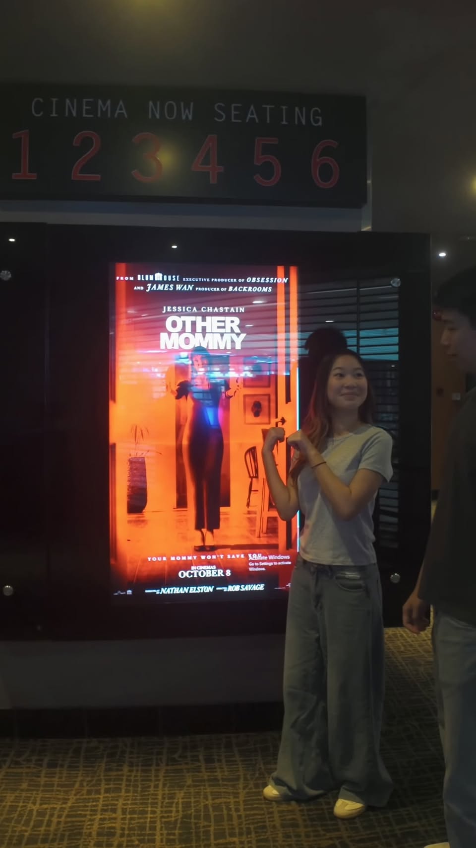 Horror movies at Golden Village Mr Popcorn