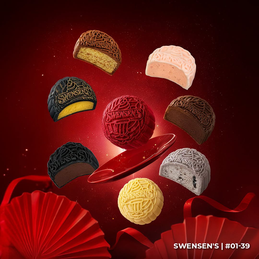 Swensen's ice cream pints in festive flavours