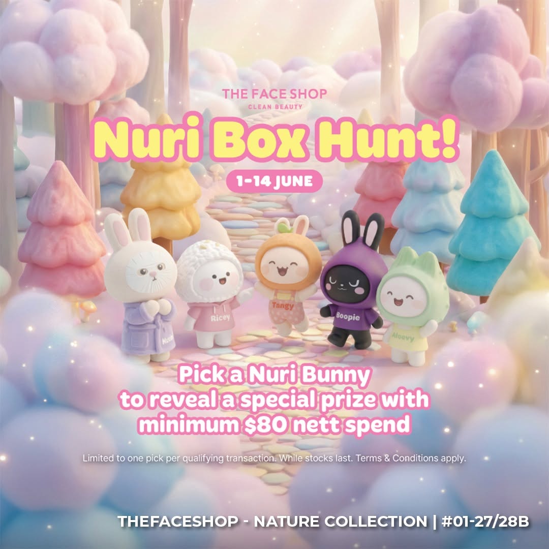 The Face Shop Nature Collection Nuri Box Hunt promotion