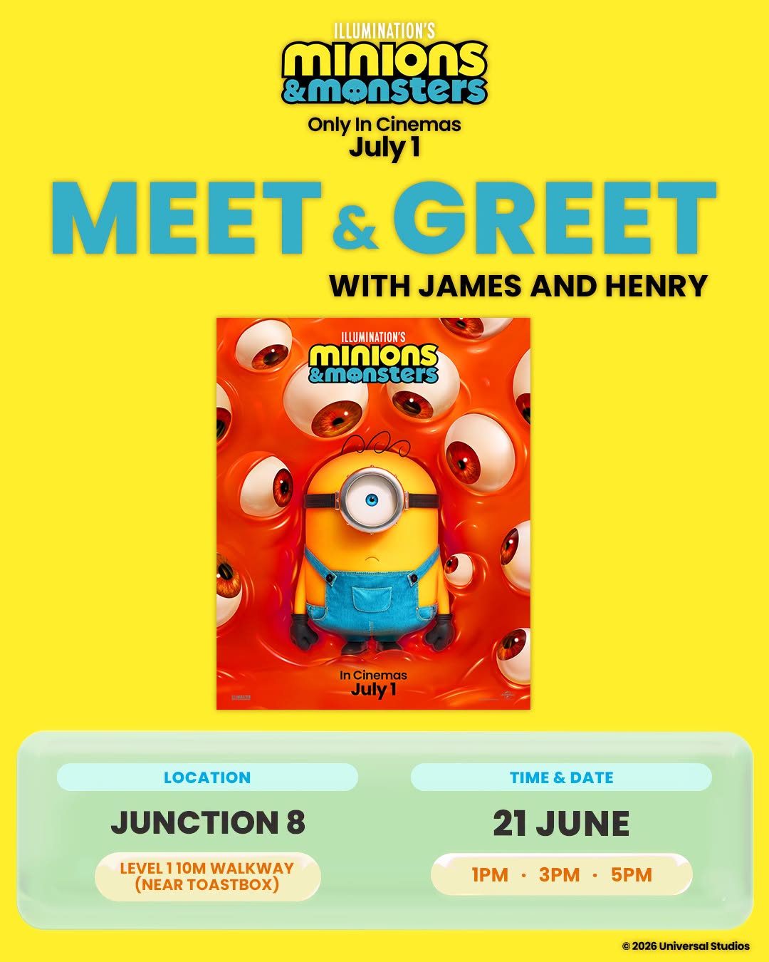 Minion Takeover at Junction 8