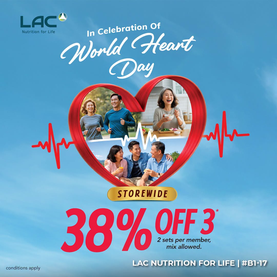 LAC Nutrition for Life World Heart Day promotion