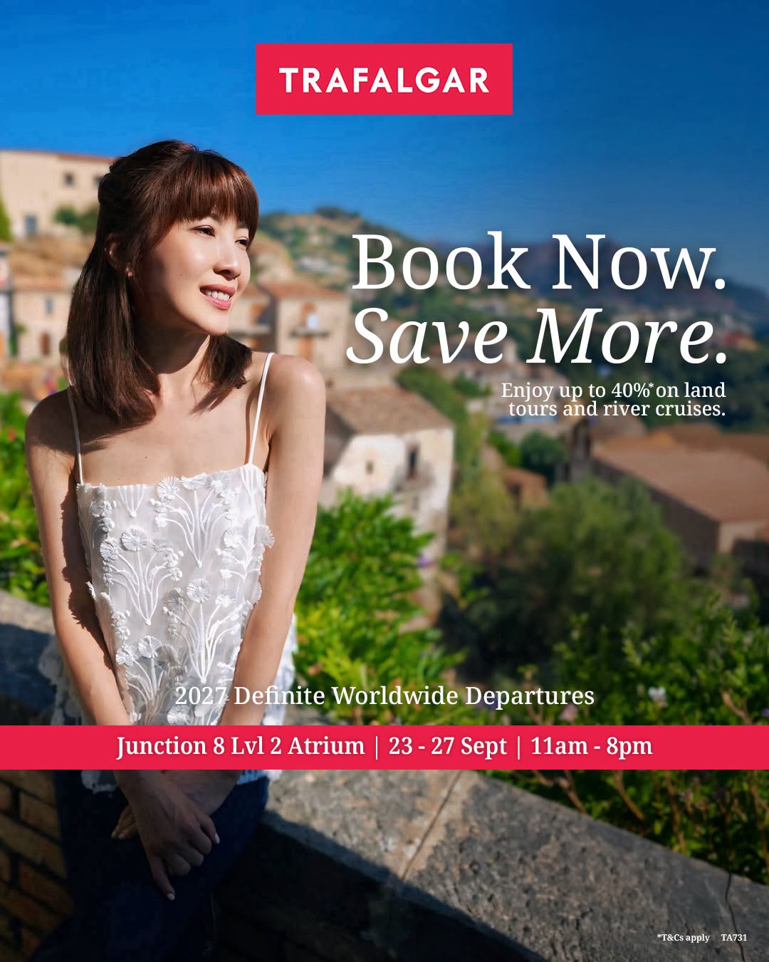 Trafalgar Worldwide Holiday Sale at Junction 8