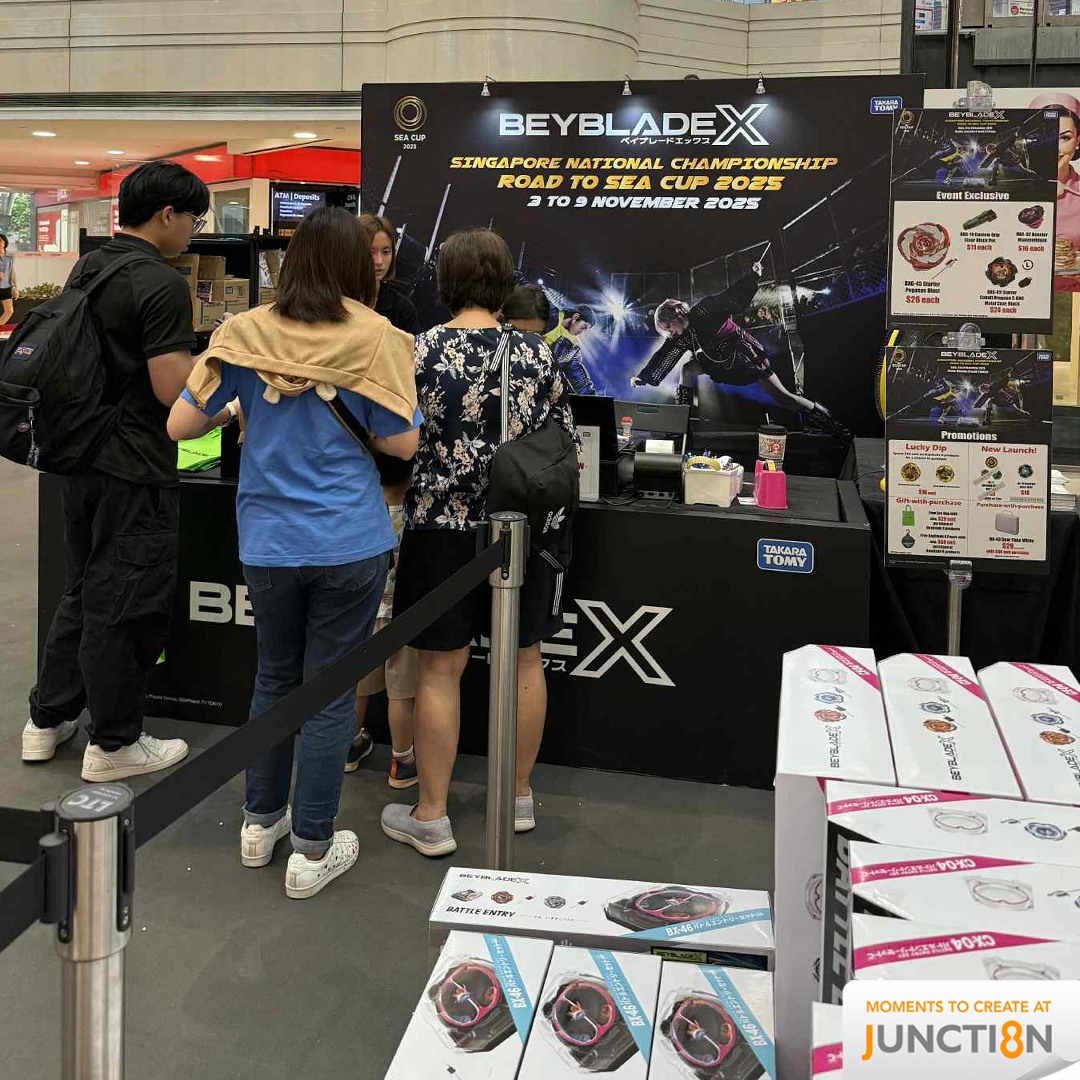 Beyblade X SG National Championship event at Junction 8