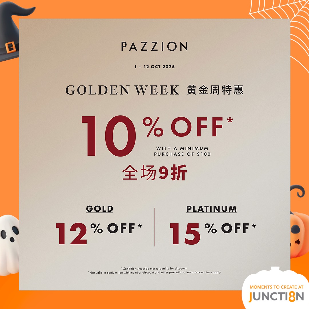 Junction 8 October Deals Promotion image 2