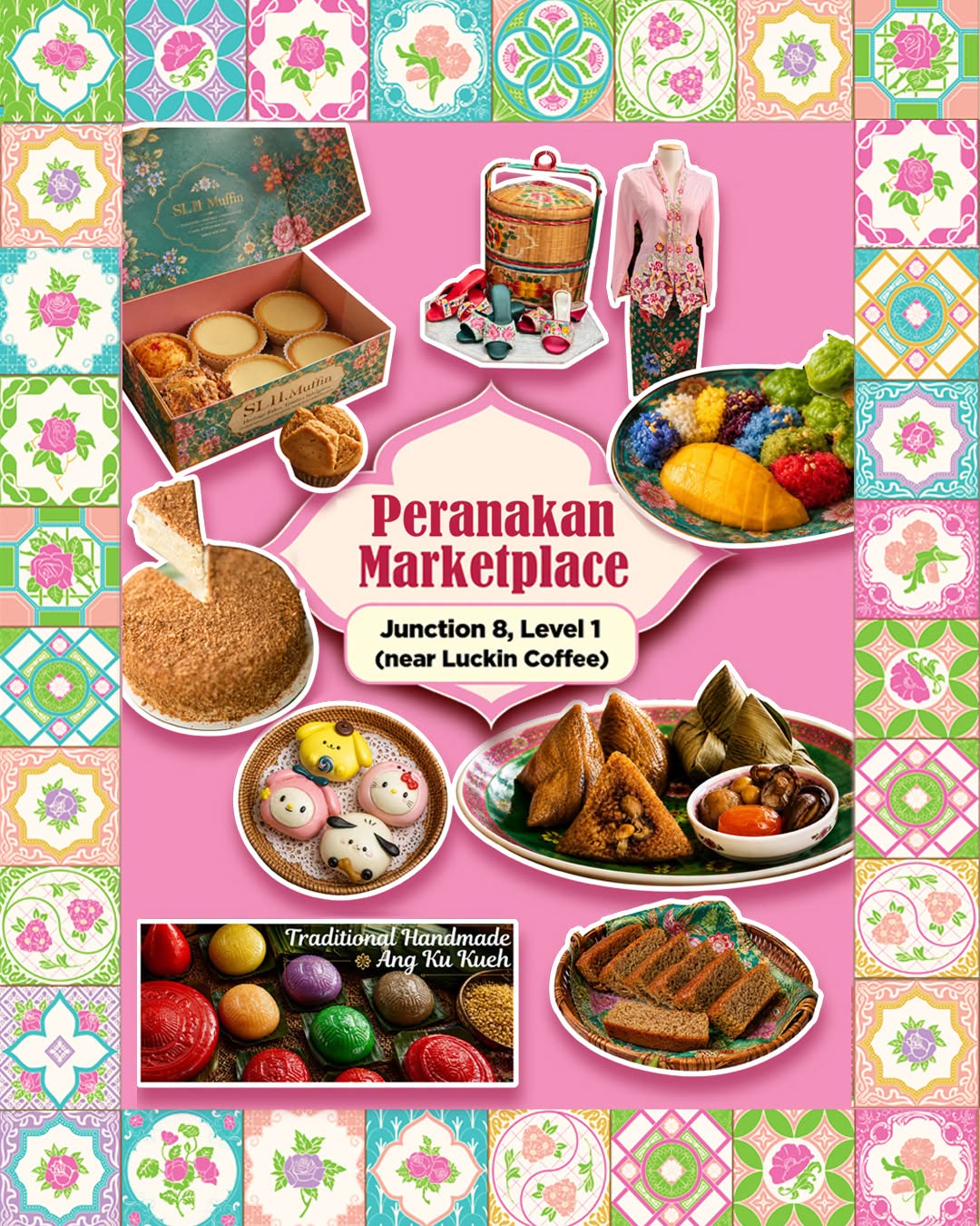Peranakan Fair at Junction 8