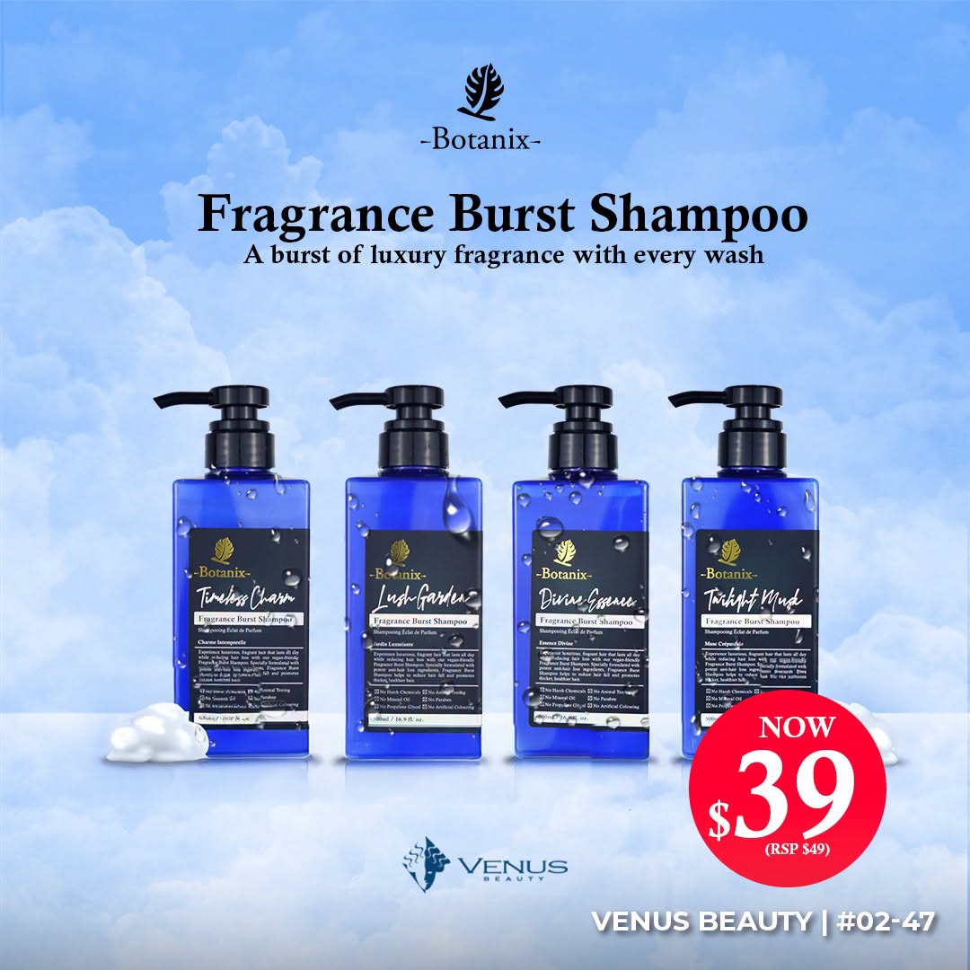 Botanix Fragrance Burst Shampoo at Venus Beauty