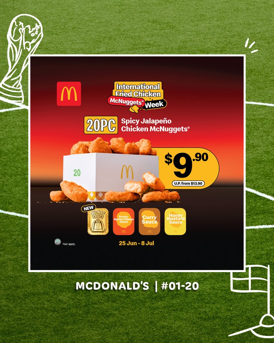 McDonald's Spicy Jalapeno Chicken McNuggets promotion