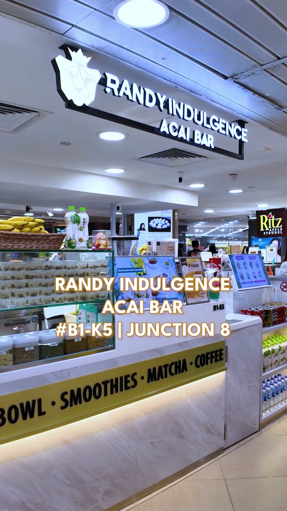 Randy Indulgence Acai Bar fruit bowl