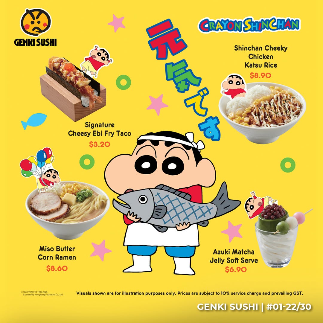 Genki Sushi Halloween menu items