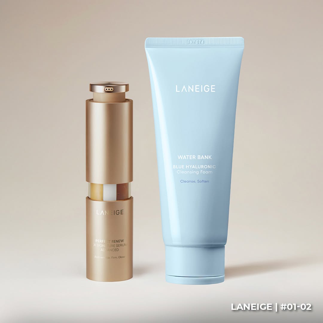 LANEIGE products at Junction 8