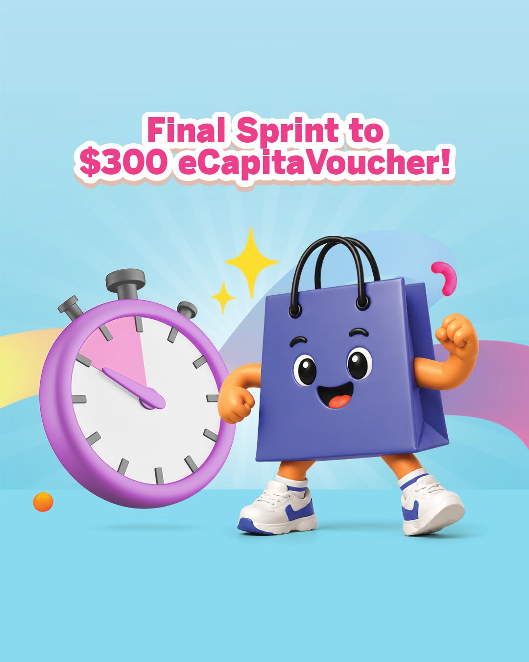 Final Sprint to $300 eCapitaVoucher at Junction 8
