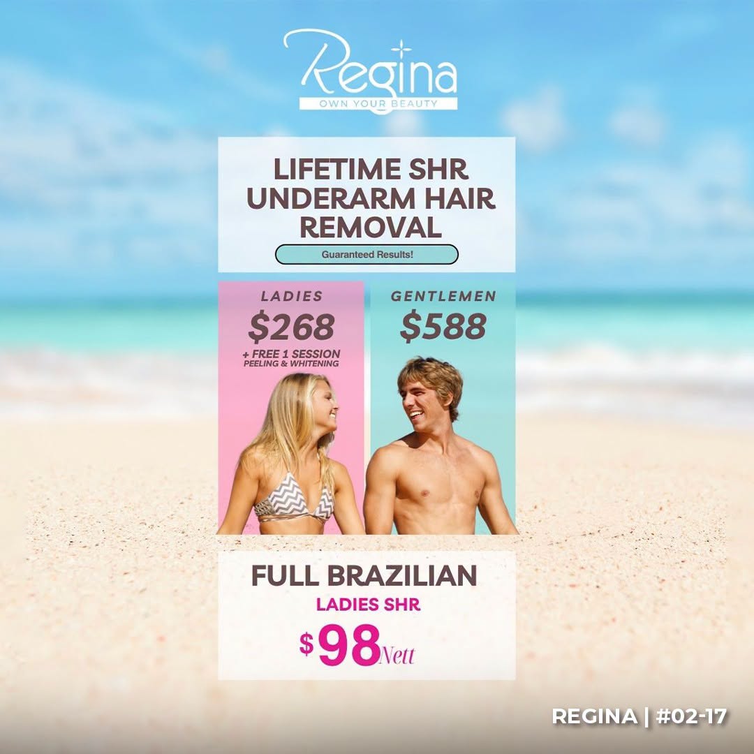 Regina SHR hair removal promotions