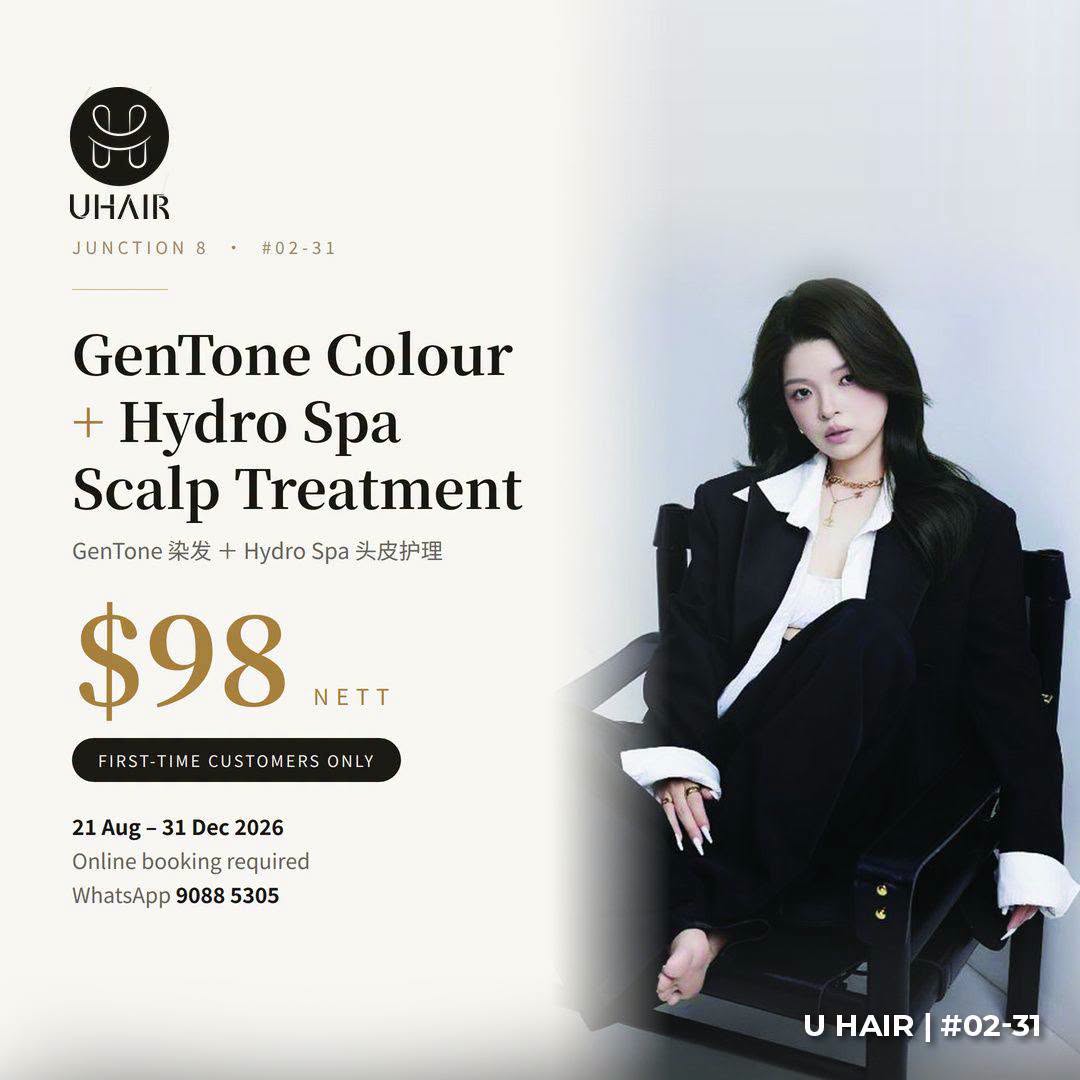 U Hair GenTone Colour and Hydro Spa Scalp Treatment