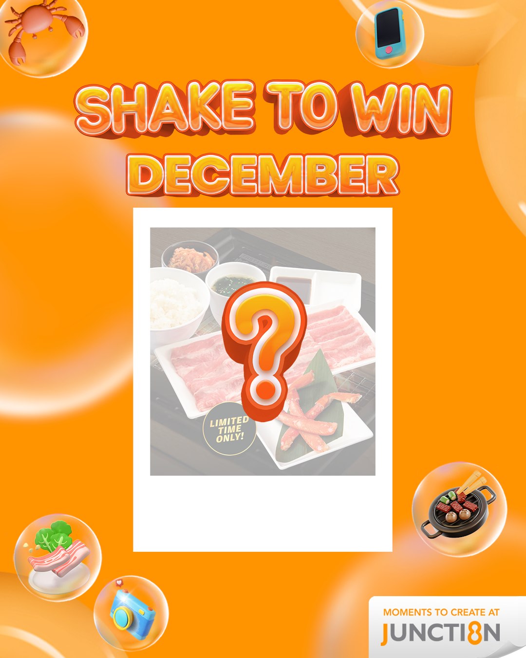 A delicious grilled meat platter, hinting at the giveaway prize.