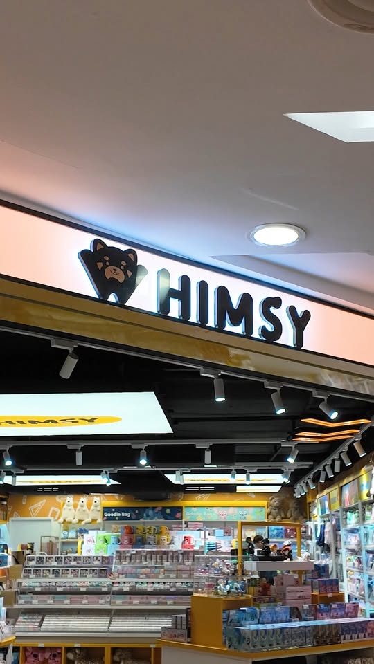 Whimsy World store interior at Junction 8 with Sanrio collectibles and blind boxes