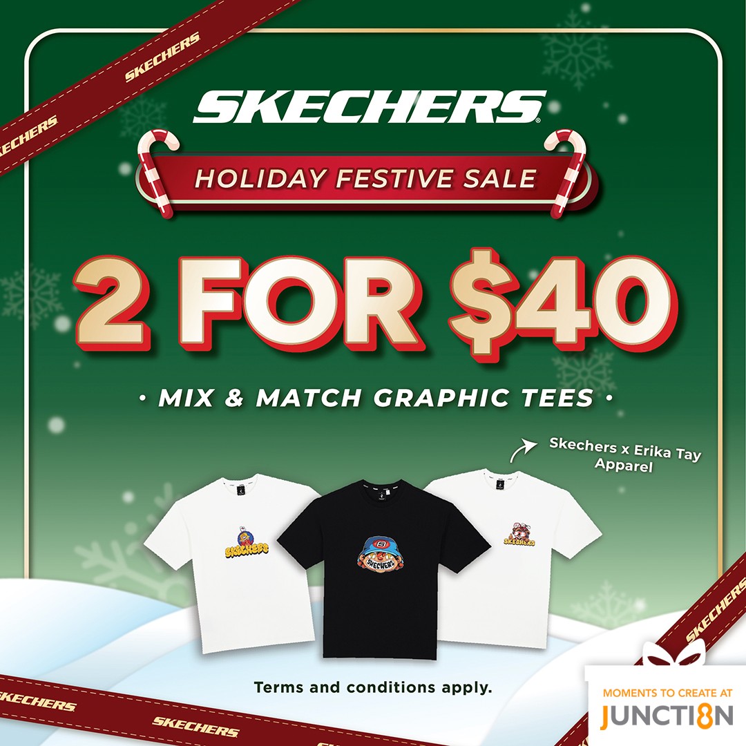 Festive Christmas decor and shopping at Junction 8