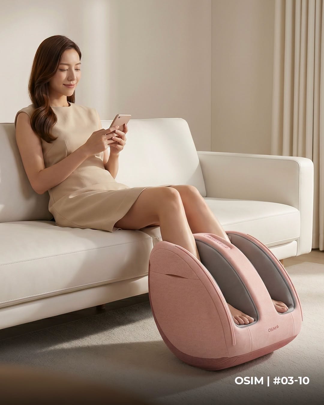 OSIM uSqueez 4 leg massager at Junction 8
