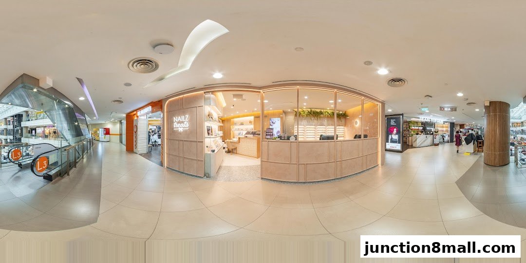 The exterior of Nailz Treats Junction 8, a modern nail salon with a welcoming interior.