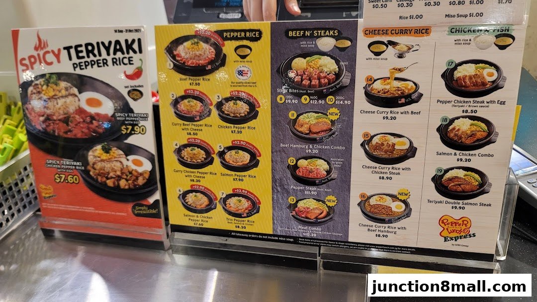 Pepper Lunch Express - Food Junction, Junction 8