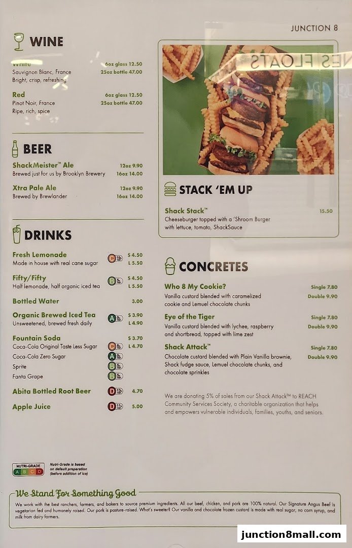 Shake Shack Junction 8