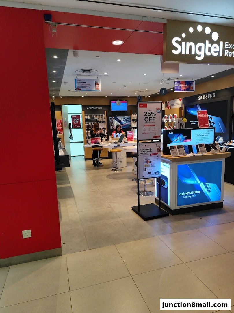 Singtel Exclusive Retailer - Junction 8