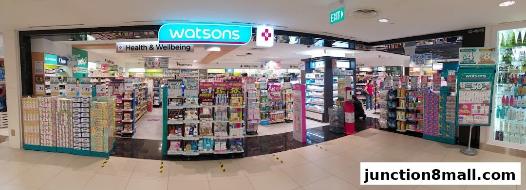 Watsons Singapore Pharmacy  GNC - Junction 8 Click  Collect
