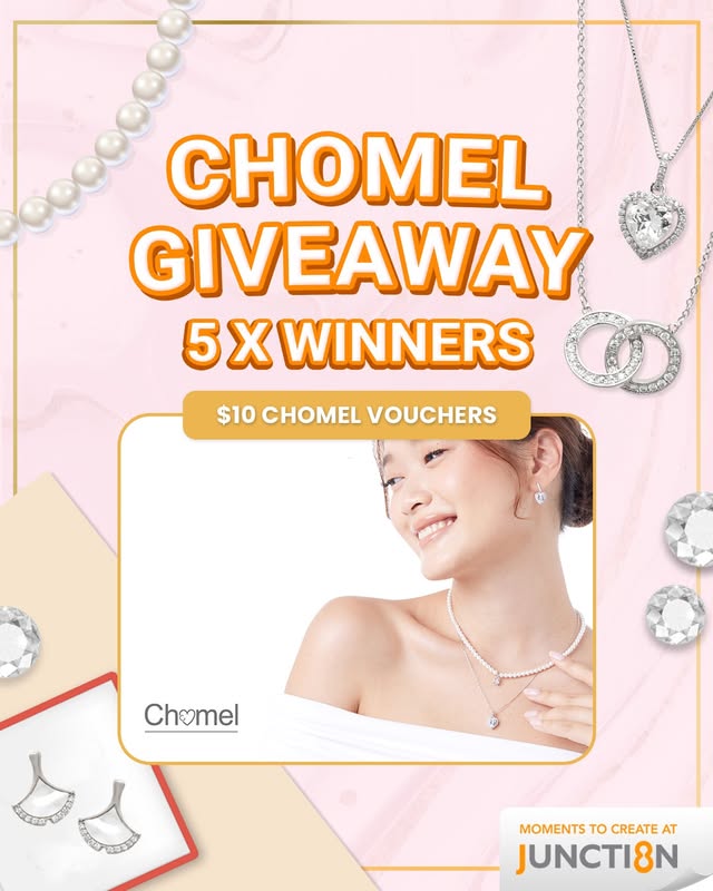 Chomel store display featuring jewelry