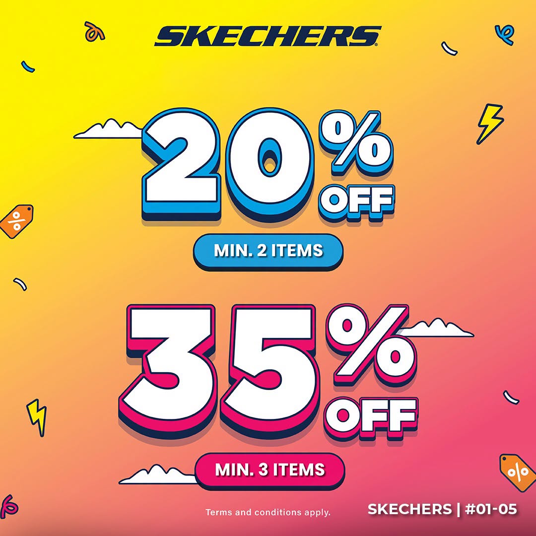 SKECHERS multi-buy discount promotion