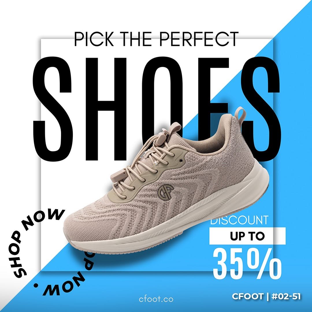 CFOOT up to 35% off selected shoes