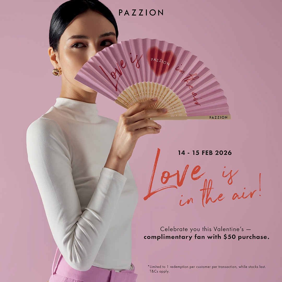PAZZION Love Is In The Air commemorative fan